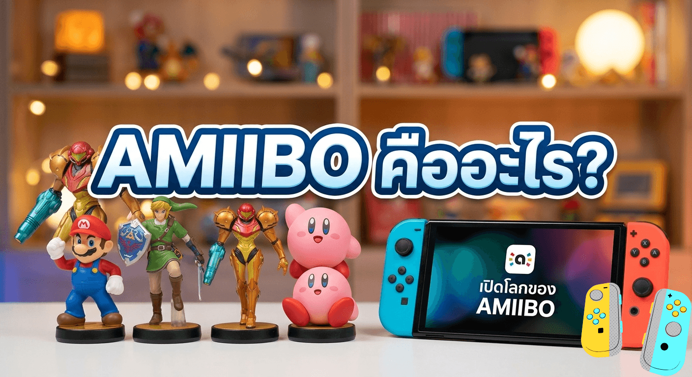 Amiibo คืออะไร แล้วมันช่วยเล่นเกม Nintendo Switch ยังไง?