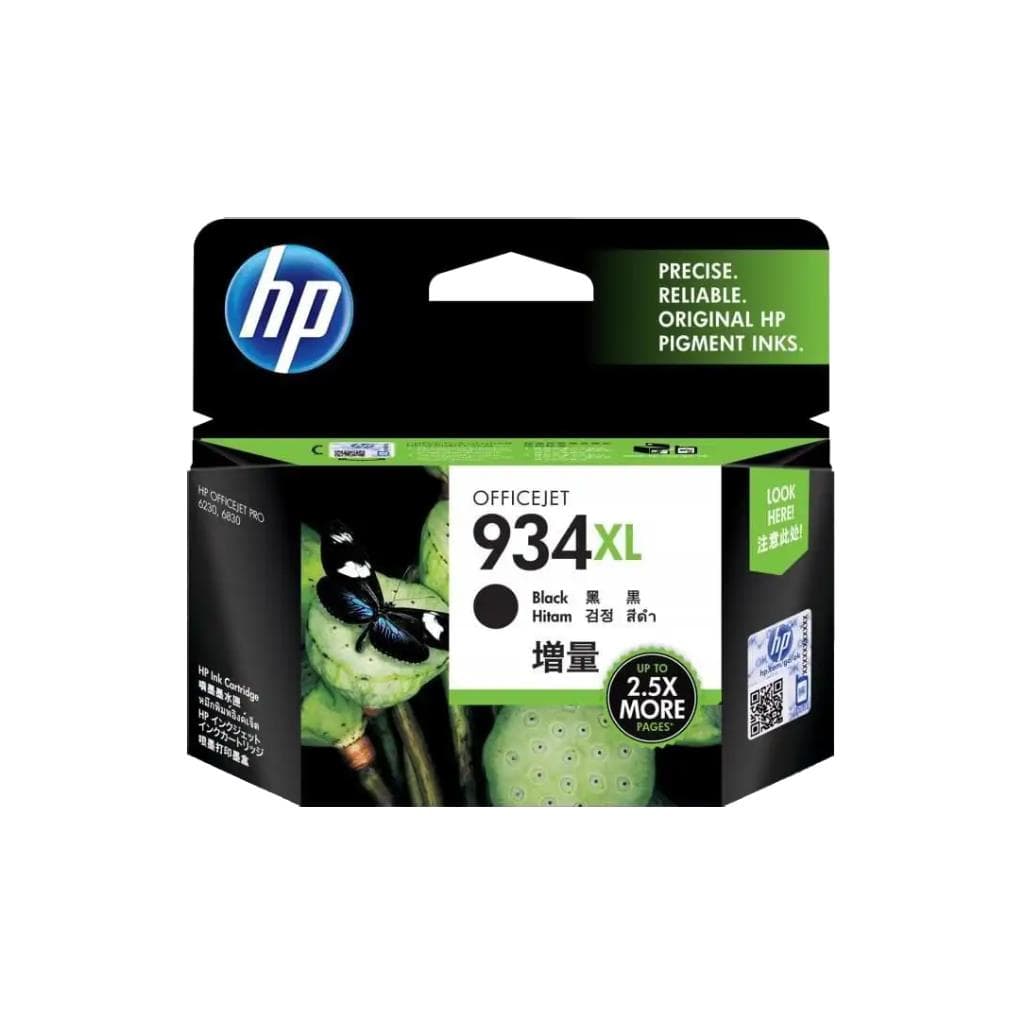 HP 934XL High Yield Black Original Ink Cartridge (C2P23AA) - 1