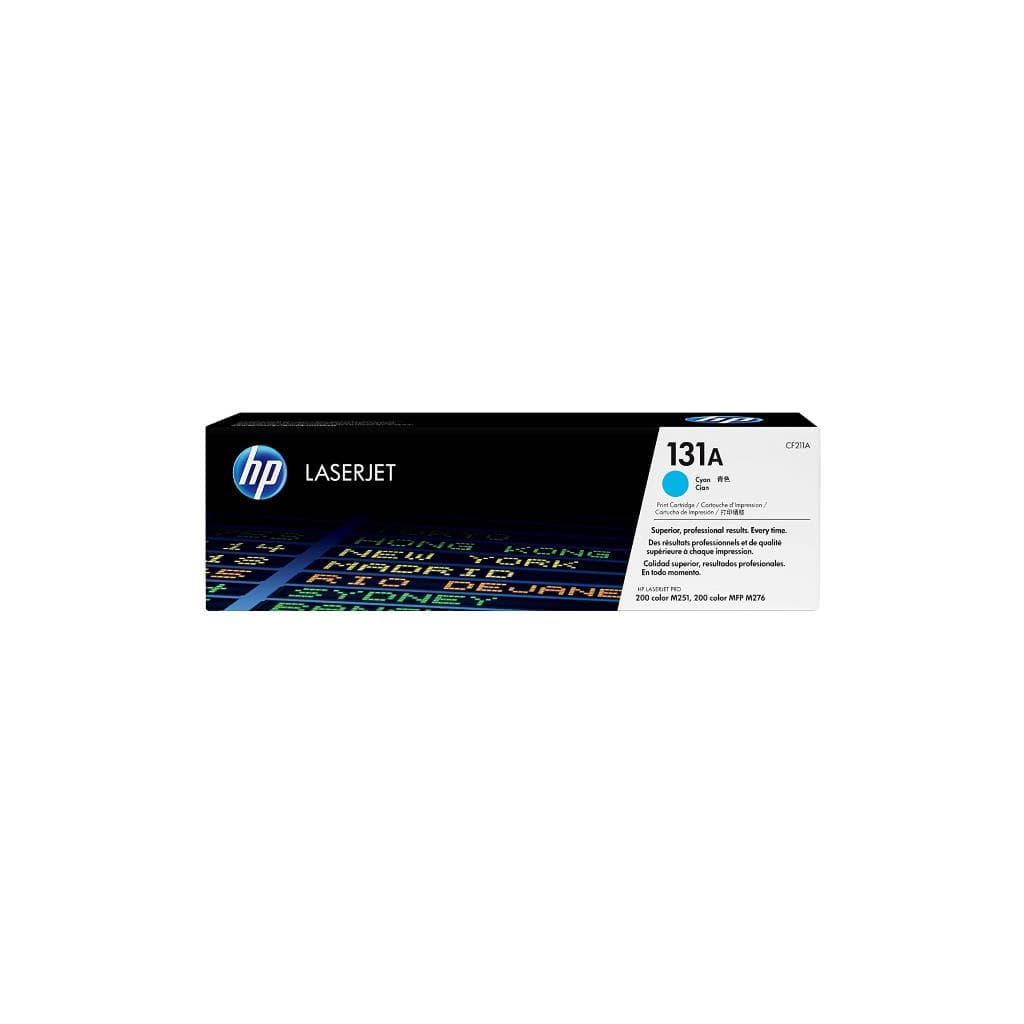 HP 131A Cyan Original LaserJet Toner Cartridge (CF211A) - 1,800 Pages - 1
