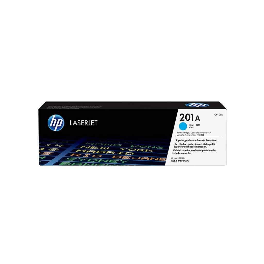 HP 201A Cyan Original LaserJet Toner Cartridge (CF401A) - Standard Capacity - 1