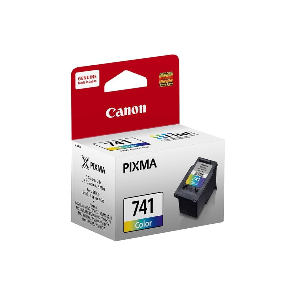 CANON INK TANK CL-741 สีม่วง (สำหรับรุ่น MG2170/MG3170/MG4170) - 1