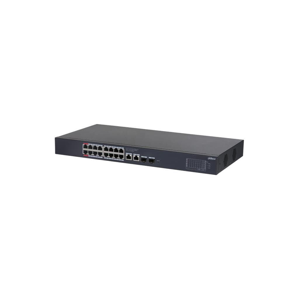 Dahua CS4220-16GT-190 20-Port Cloud Managed Gigabit PoE Switch (16x PoE, 190W Total) - 40Gbps - 1