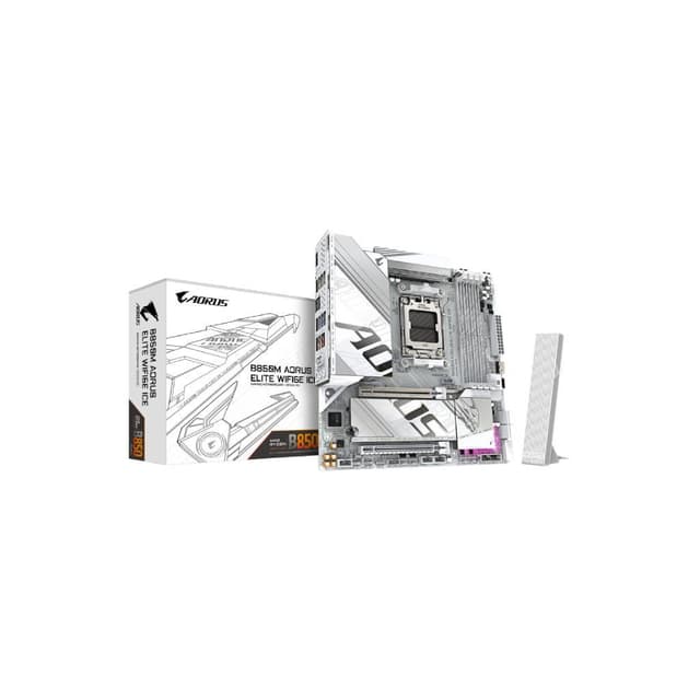 B850M AORUS ELITE WIFI6E ICE (Rev. 1.1) / AMD / AM5 / DDR5