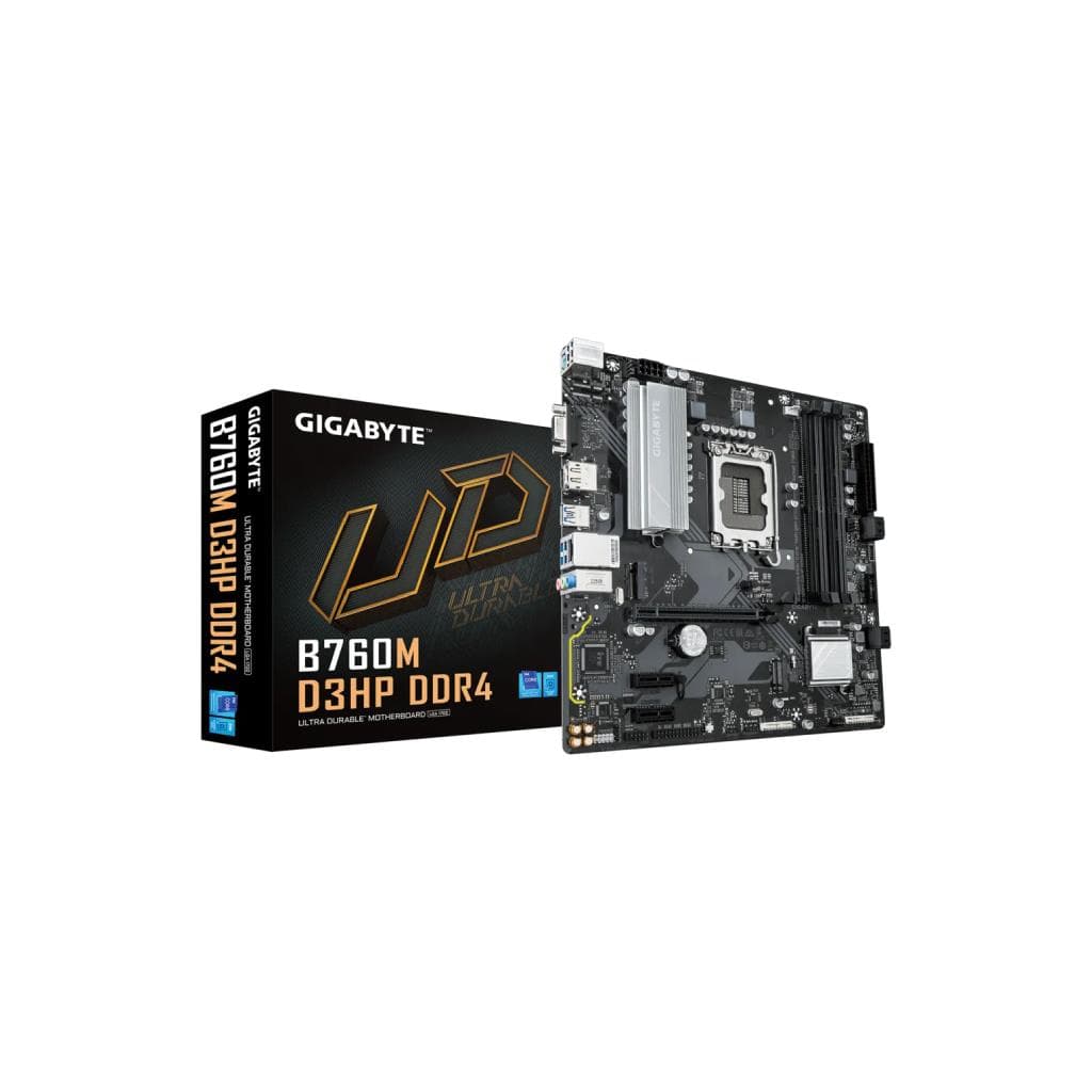GIGABYTE B760M D3HP DDR4 Micro ATX LGA1700 Motherboard - 1