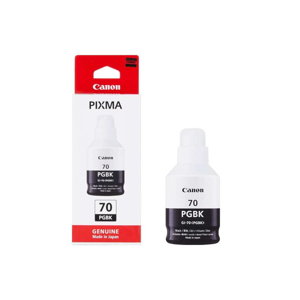 CANON INK GI-70PGBK Black Ink Bottle for Pixma G5070/G6070/G7070 - 1