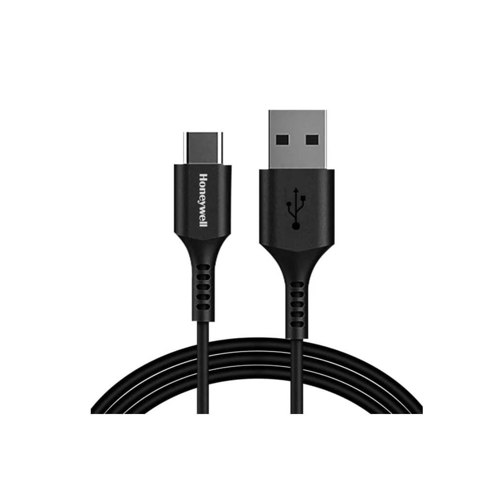 Honeywell USB 2.0 To Type C Cable 1.8Mtr - Black - 1