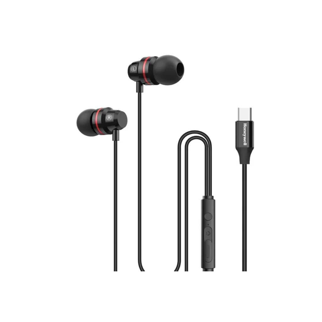 HONEYWELL Suono P60 Wired Earphones Black - 1