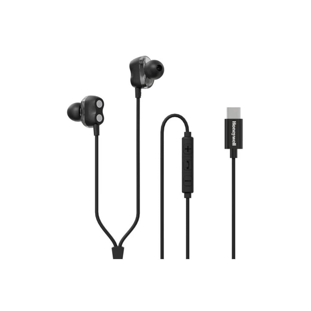Honeywell Suono P80 Wired Earphones Black - 1