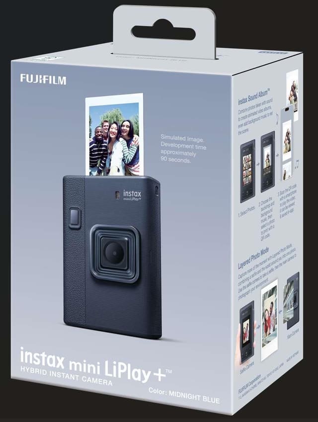 INSTAX MINI LIPLAY PLUS (Midnight Blue)