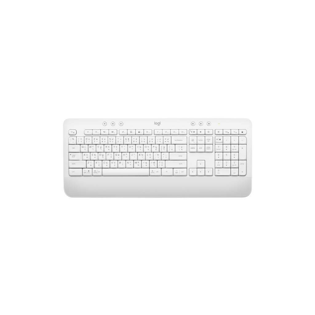 LOGITECH Signature K650 Wireless Keyboard White (Full-Sized) - 36-Month Battery - 1
