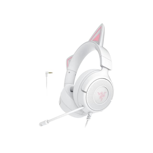 Razer Kraken Kitty V3 X - Wired Headset with Kitty Ears - Wh