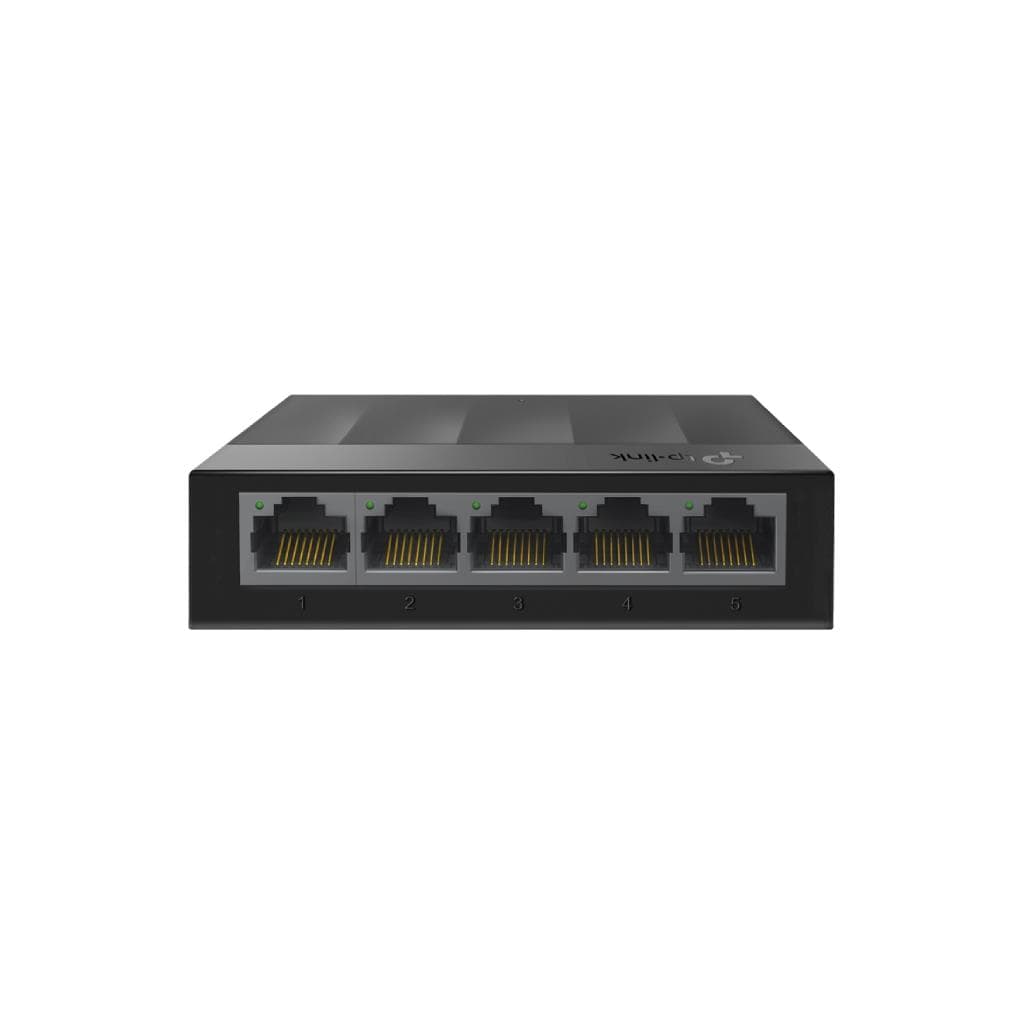 TP-Link LS1005G 5-Port Gigabit Desktop Switch (10/100/1000Mbps) - Fanless - 1