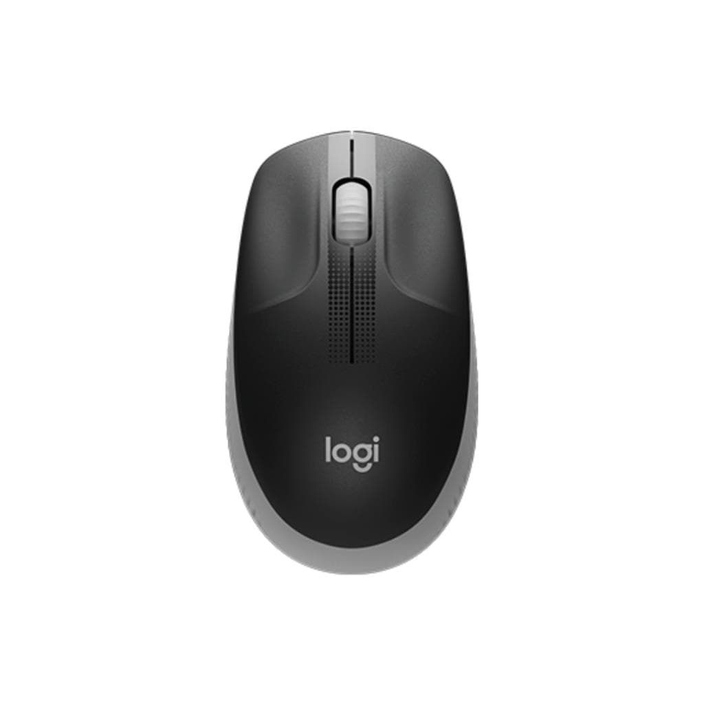 LOGITECH M191 Wireless Mouse Mid-Grey (2.4GHz) - Full Size - 1