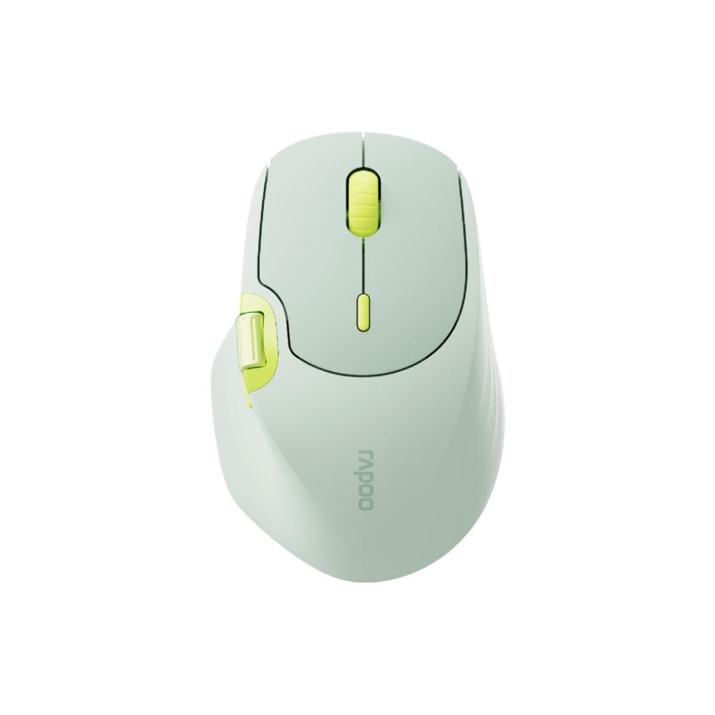 RAPOO MT560 Multi-mode Wireless Mouse Pale Green - 1