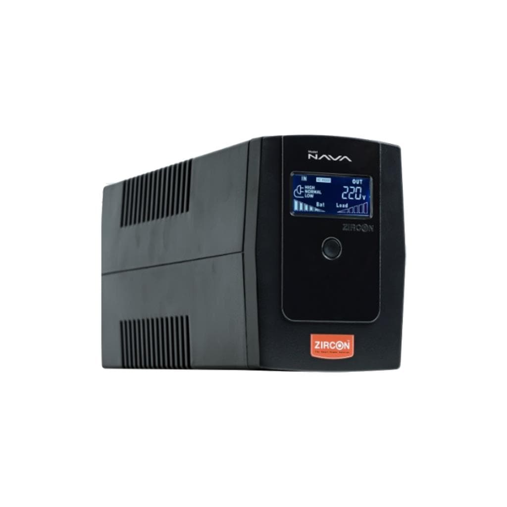 ZIRCON NAVA 1000VA/550W Line-Interactive UPS LCD Tower - 1