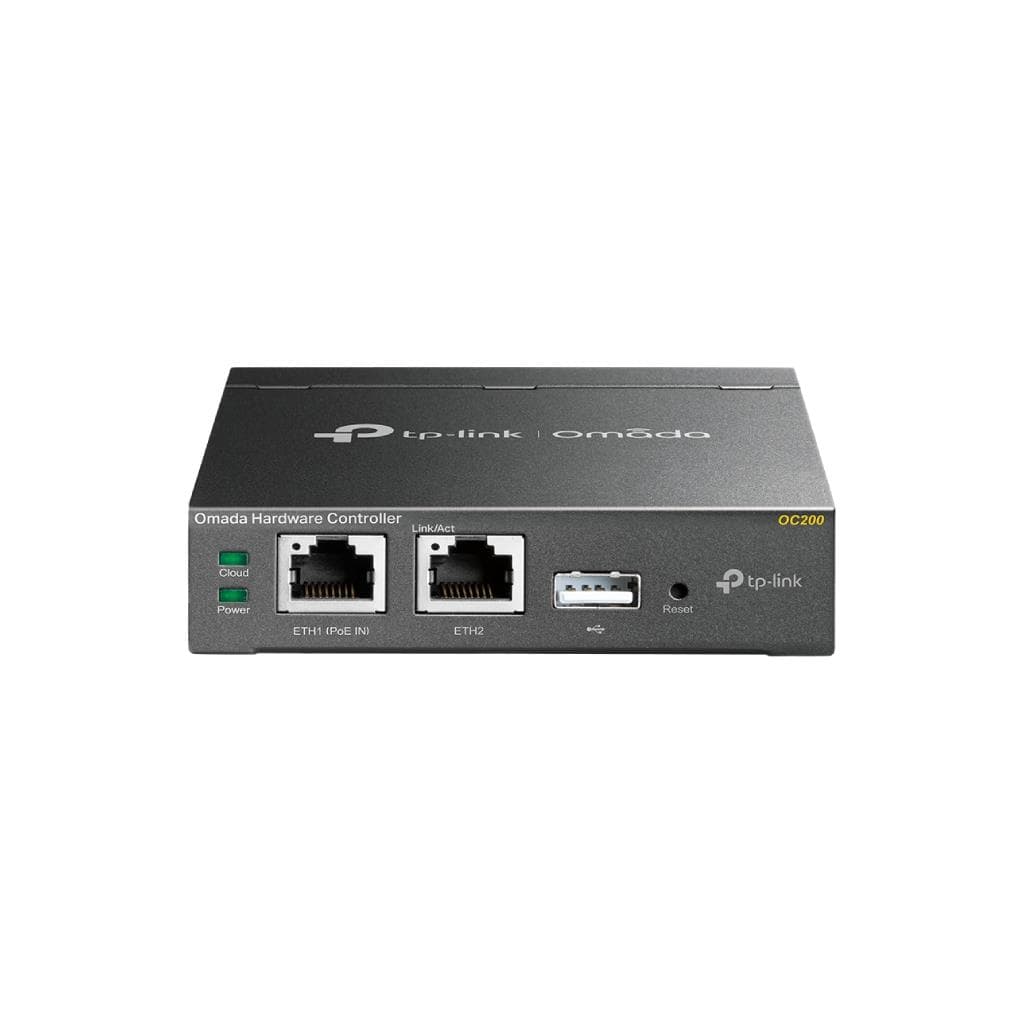 TP-Link Omada OC200 Hardware Controller (Up to 100 APs) - 2x10/100Mbps Ethernet - 1