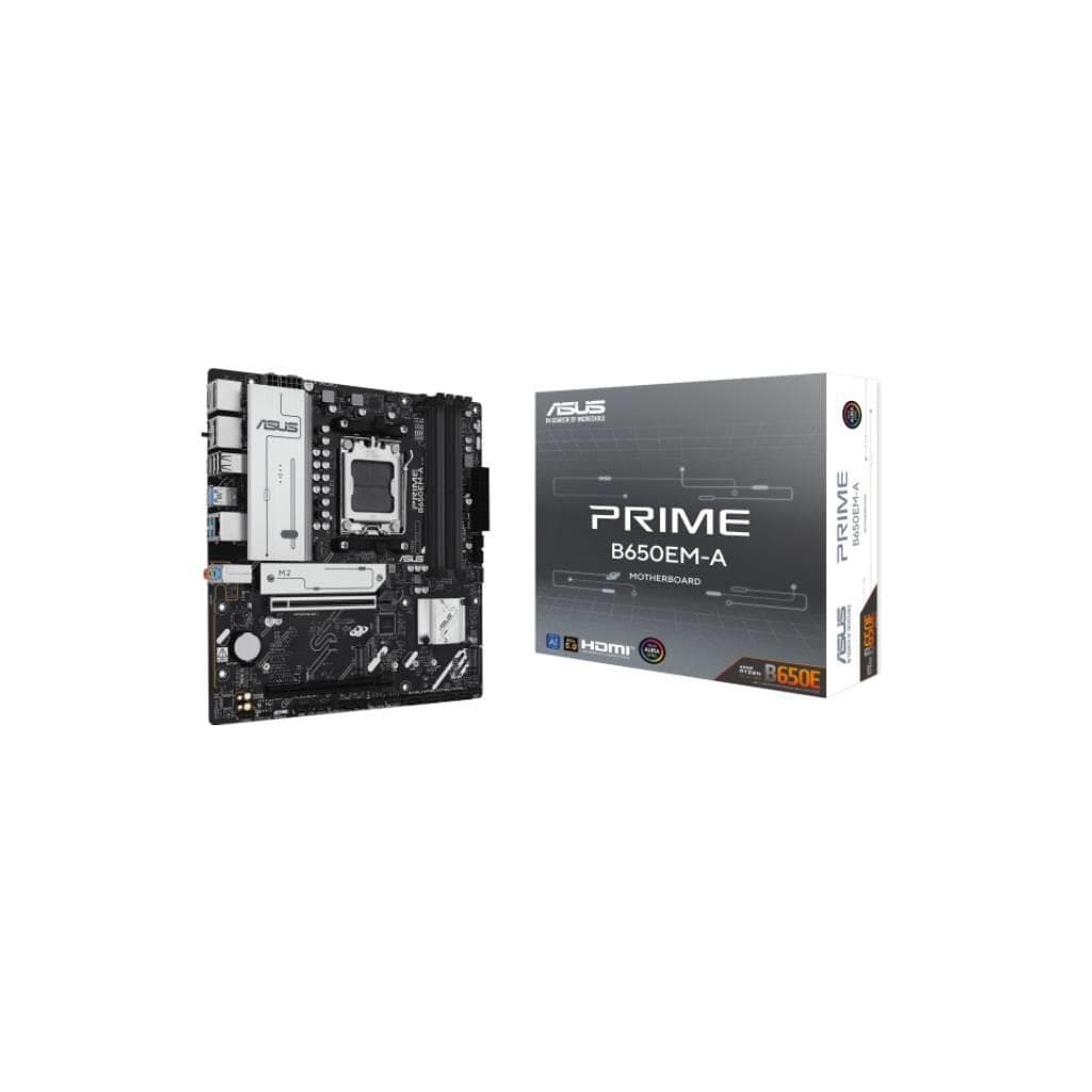 ASUS PRIME B650EM-A Micro-ATX AM5 4-DIMM