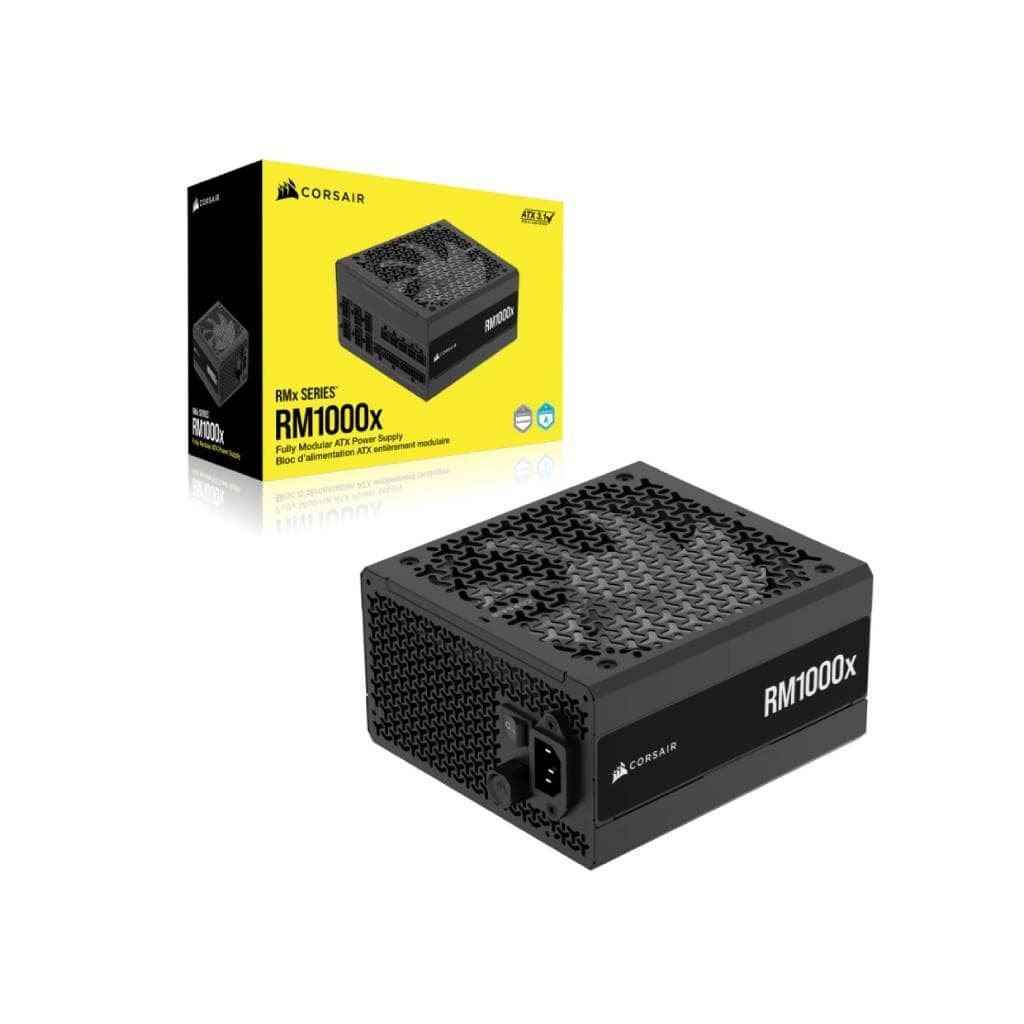 CORSAIR RMx Series RM1000x Cybenetics Gold ATX3.1 PCIe5.1 Fully Modular Power Supply - 1