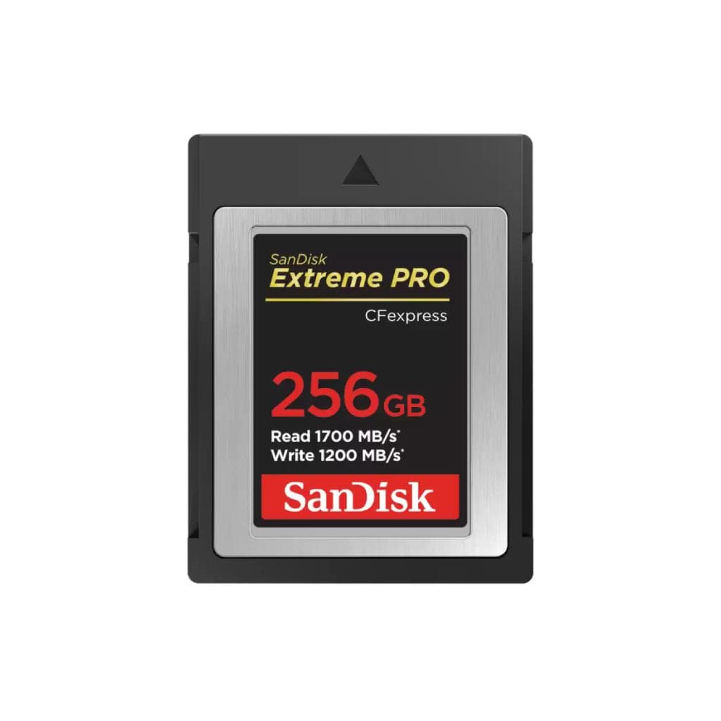 SanDisk Extreme PRO CFexpress Type B 256GB 1700MB/s Read 1400MB/s Write - 1