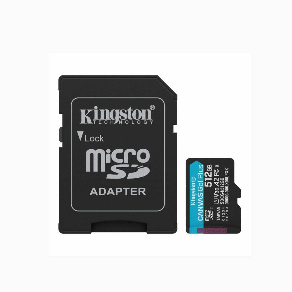 KINGSTON SDG4/512GB Canvas Go Plus SDXC 512GB UHS-I V30 200MB/s Gen4 - 1
