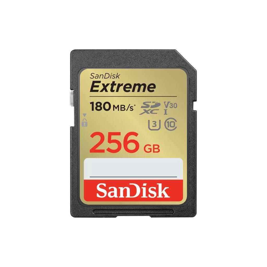 SANDISK Extreme Plus SDXC 128GB UHS-I U3 V30 Class 10 190MB/s Read Speed - 1