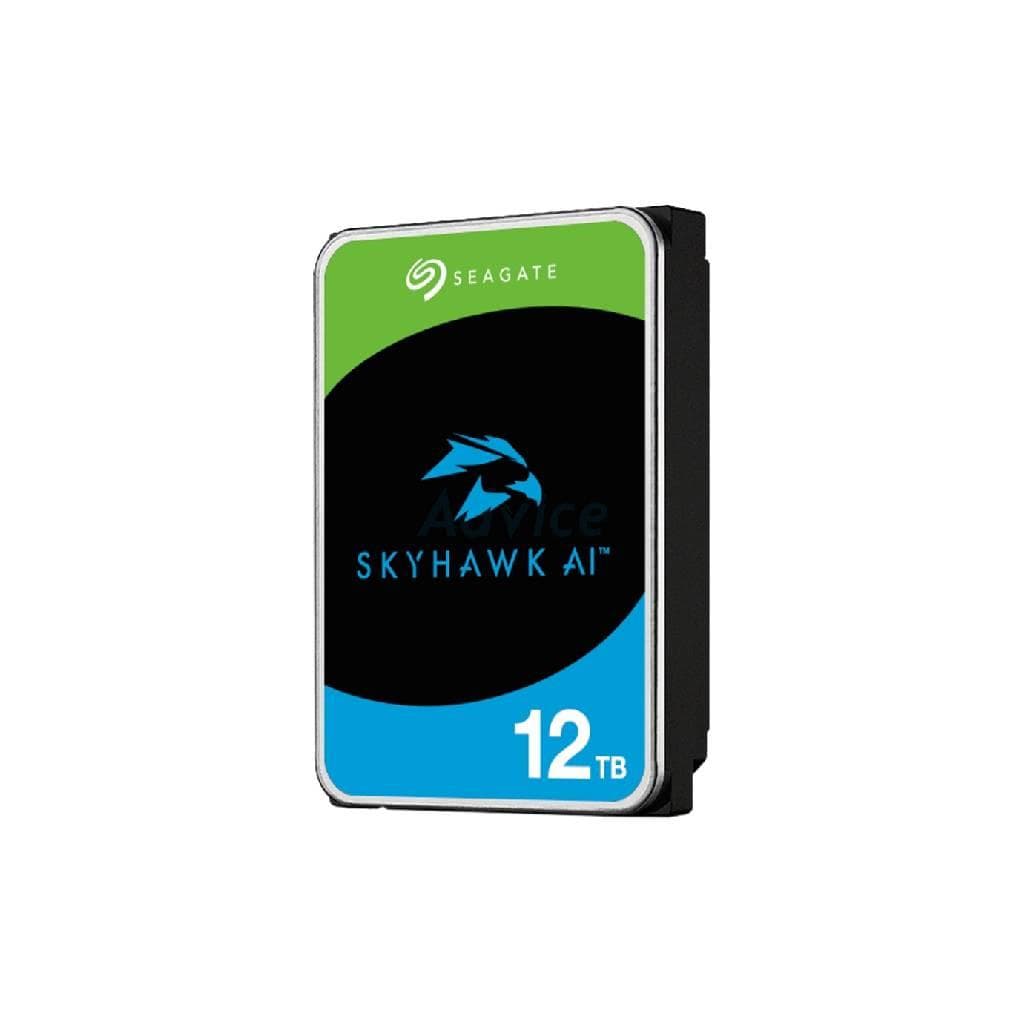 SEAGATE SKYHAWK AI 12TB Surveillance HDD 7200RPM 512MB Cache SATA 5-Year Warranty - 1