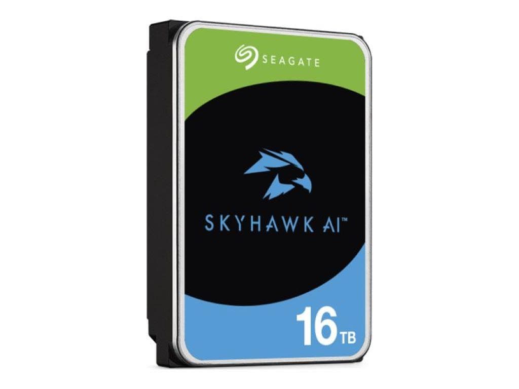 SEAGATE SKYHAWK AI 16TB Surveillance HDD 7200RPM SATA 512MB Cache - 1