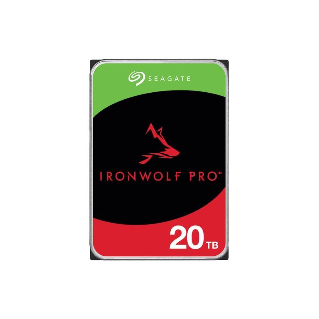 SEAGATE IRONWOLF PRO 20TB 7200RPM SATA HDD 5-Year Warranty - 1