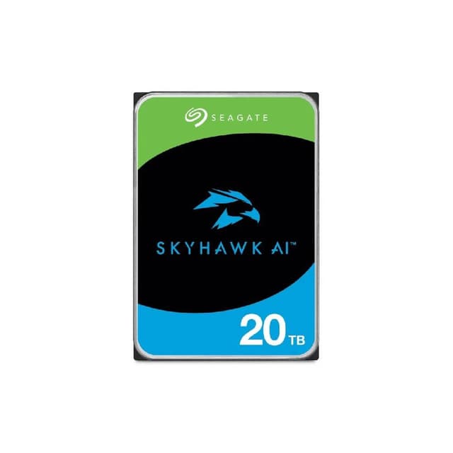SEAGATE SKYHAWK AI 20TB SURVEILLANCE HDD 7200RPM CACHE 512MB
