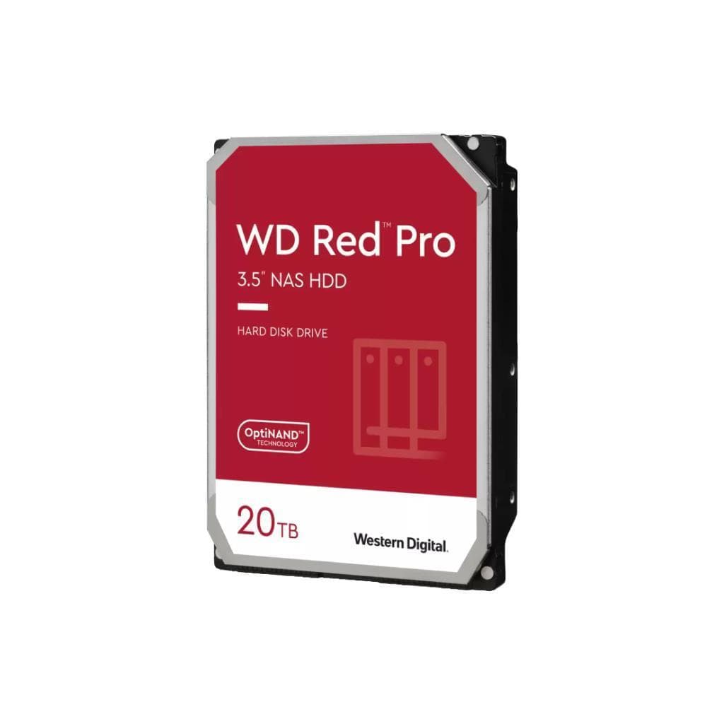 WD RED PRO 20TB SATA3 7200RPM NAS HDD (WD202KFGX) - 1