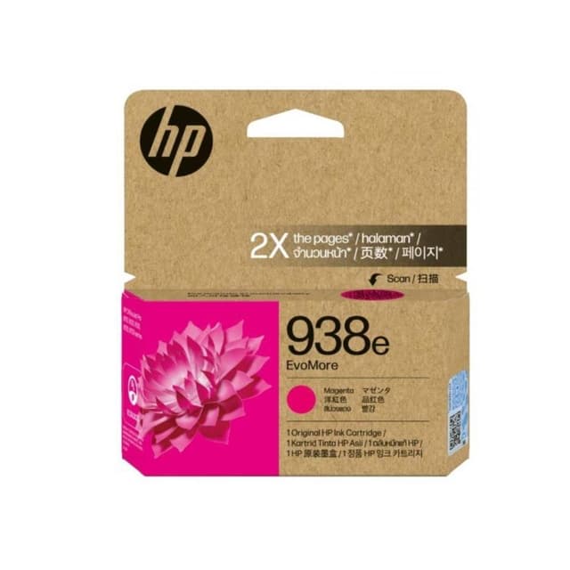 HP 938e EvoMore Magenta Original Ink Cartridge (~1