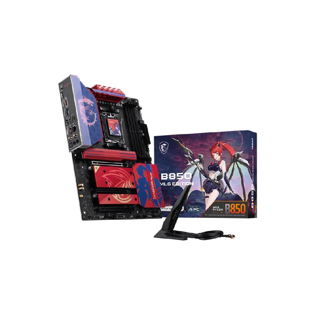 MSI B850 MLG EDITION Motherboard (AM5, DDR5, PCIe 5.0 x16) - 1
