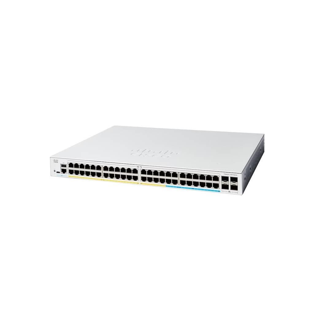 Cisco Catalyst 1300 48-Port GE Switch with 4x10G SFP+ (C1300-48T-4X) - 1