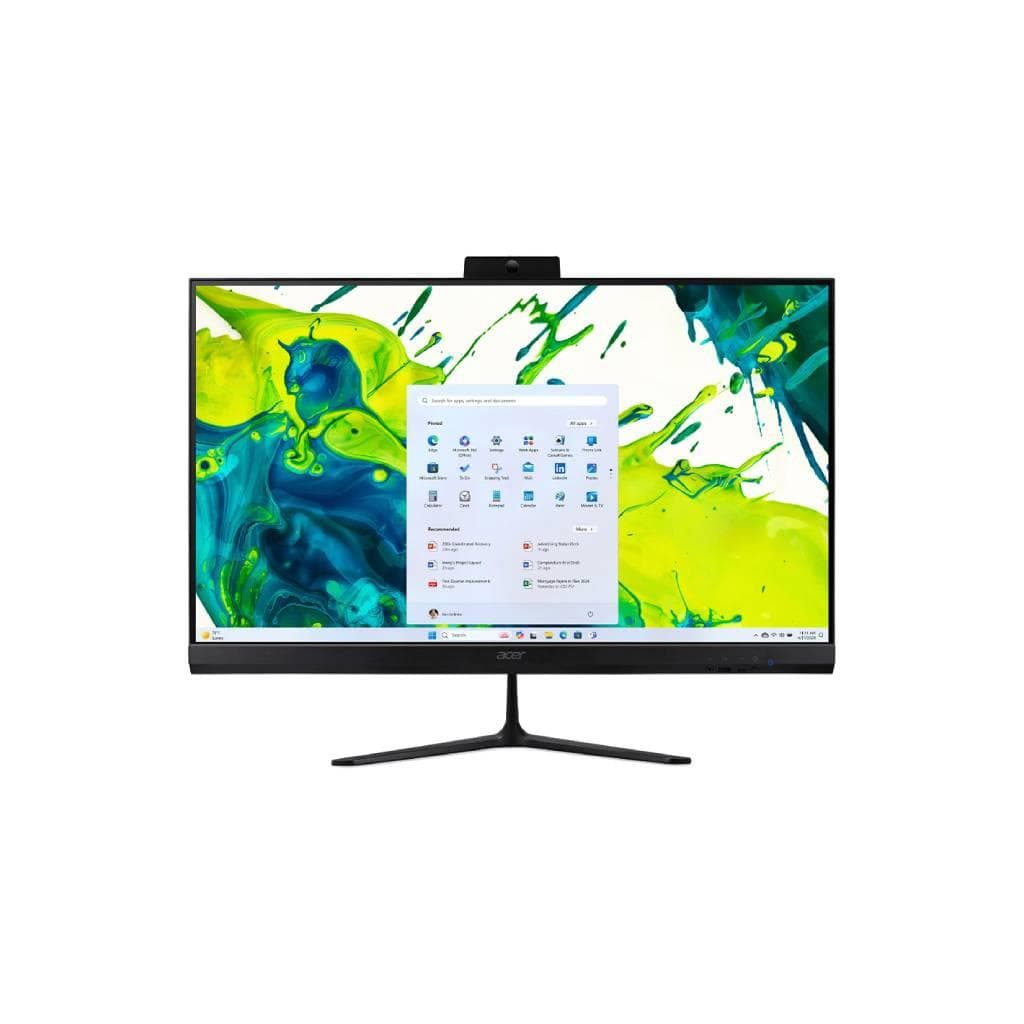 Acer Aspire C27B คอมพิวเตอร์ All-in-One Intel Core Ultra 5 115U 16GB DDR5 SSD 512GB Windows 11 Home + Office Home 2024 (C27B-CU51116G0T27MI/T001) - 1