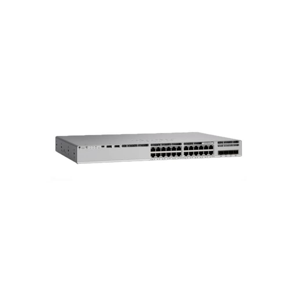 CISCO Catalyst 9200 24-port Data-Only Switch (C9200-24T-E) - Modular Uplink - 1