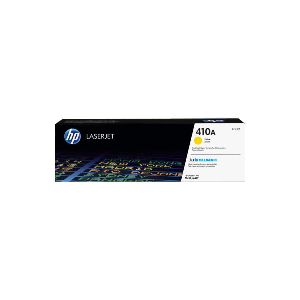 HP 410A Yellow Original LaserJet Toner Cartridge (CF412A) - Standard Capacity - 1