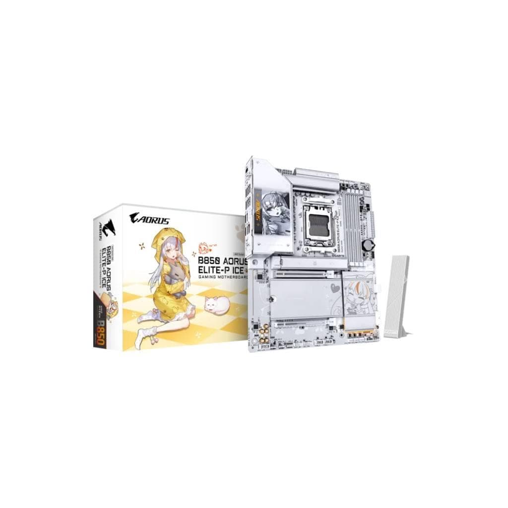 GIGABYTE B850 AORUS ELITE WIFI7 ICE AM5 DDR5 ATX Mainboard - 1