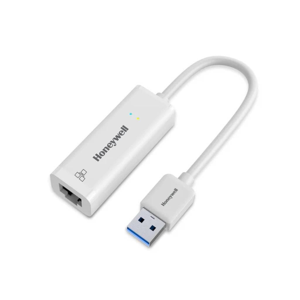 HONEYWELL USB 3.1 to Gigabit Ethernet Adapter (White) - 1