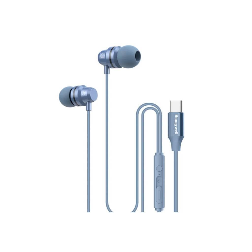 Honeywell Suono P60 Wired Earphones Blue - 1