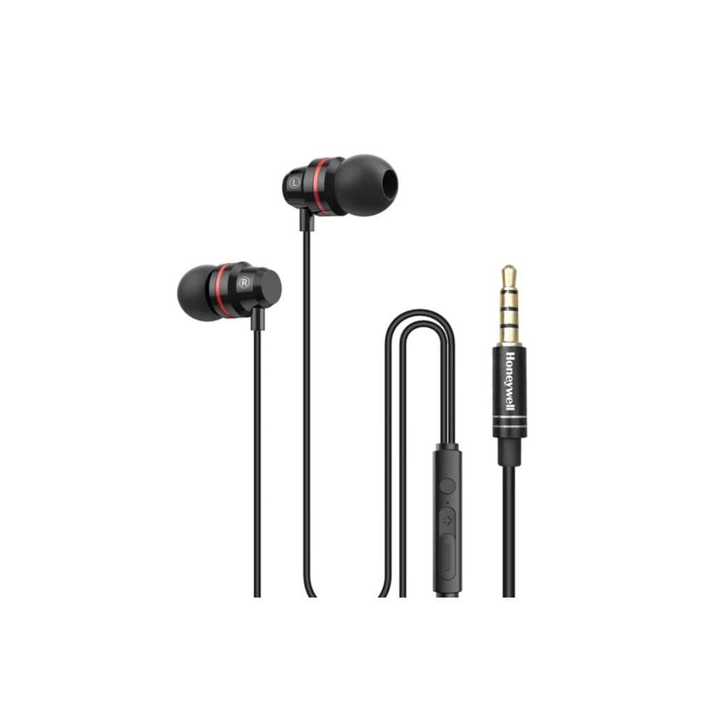 HONEYWELL Moxie V50 Wired Earphones Black - 1