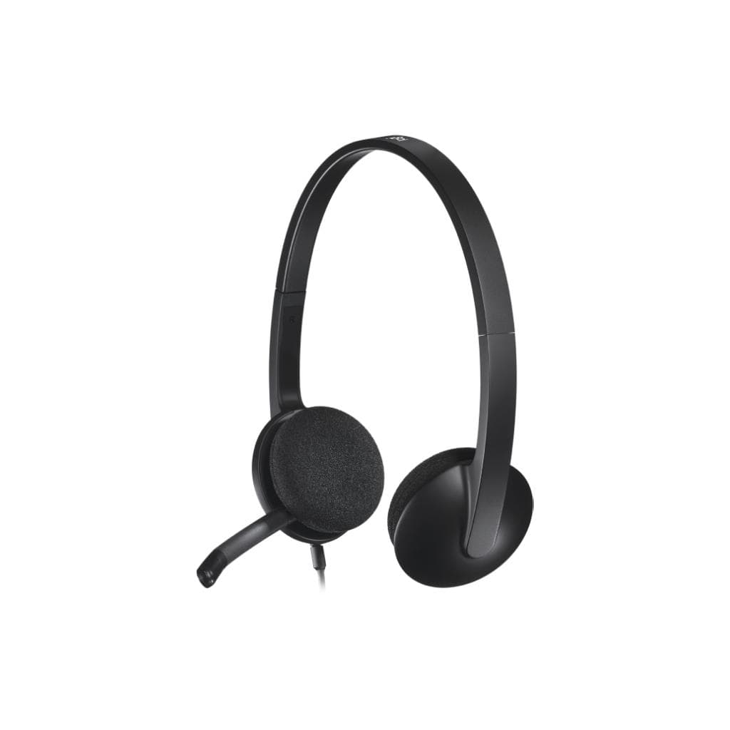 Logitech H340 USB Headset Black Noise-Cancelling Mic - 1