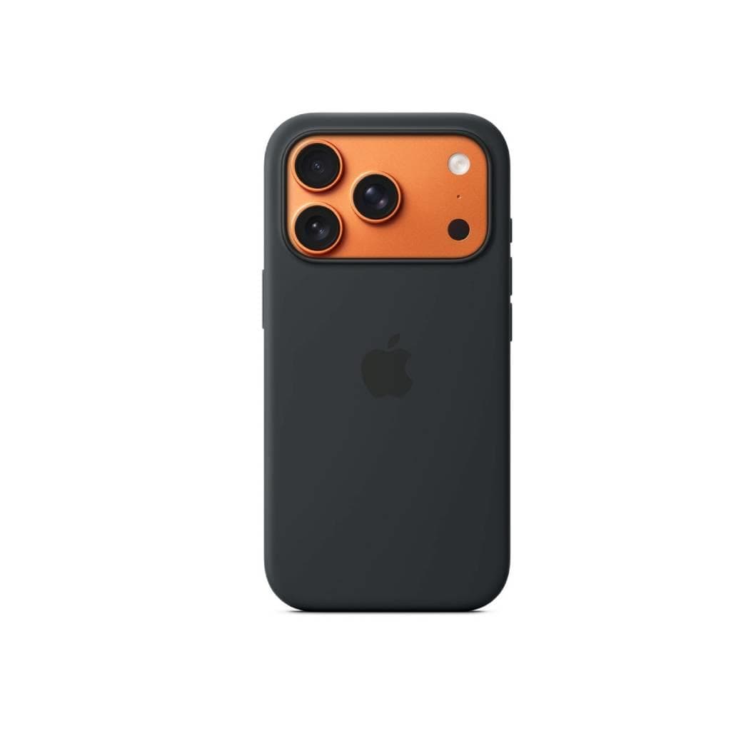 iPhone 17 Pro Silicone Case with MagSafe – Black - 1