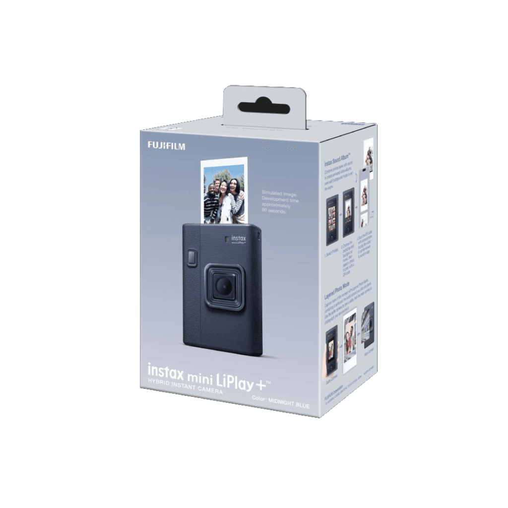 FUJIFILM INSTAX MINI LIPLAY PLUS Midnight Blue - 1