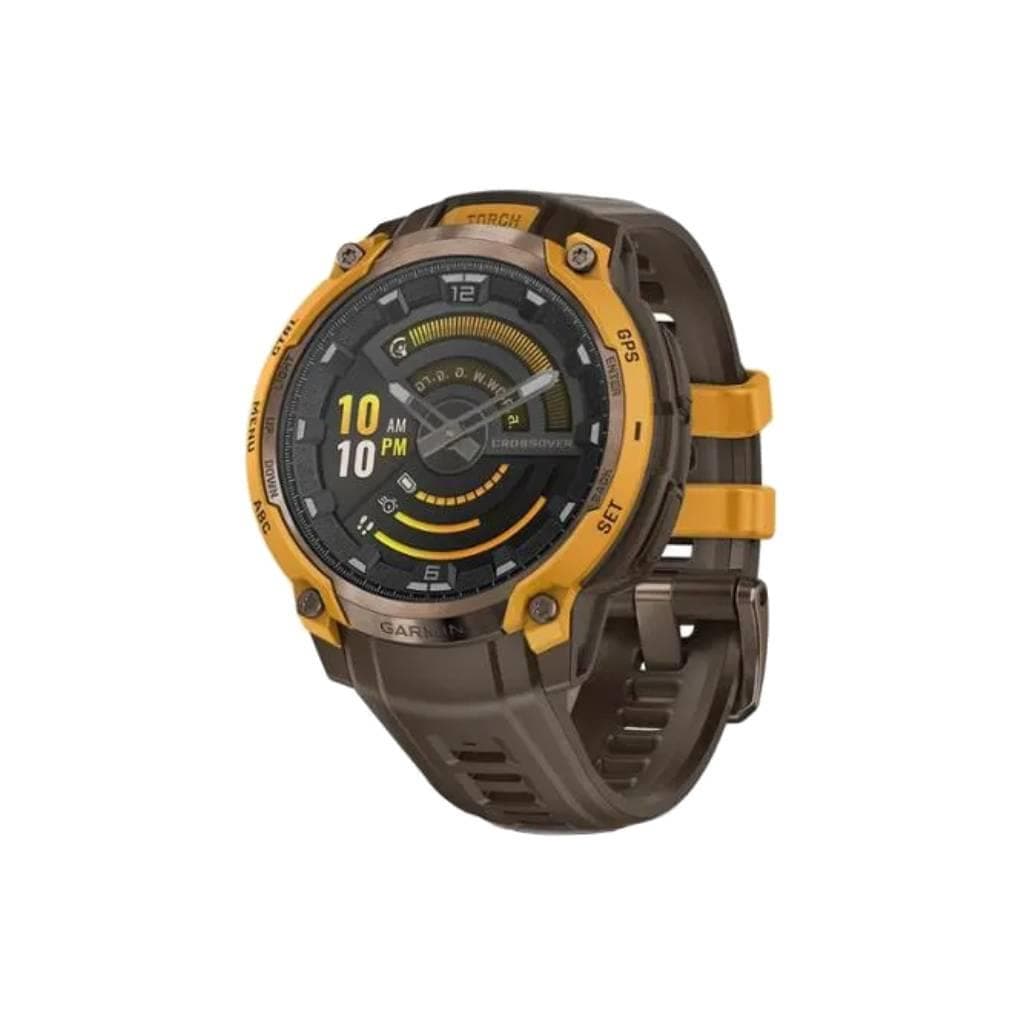 GARMIN Instinct Crossover AMOLED BronzeSunburst/Cocoa KOR/SEA A05049 - 1
