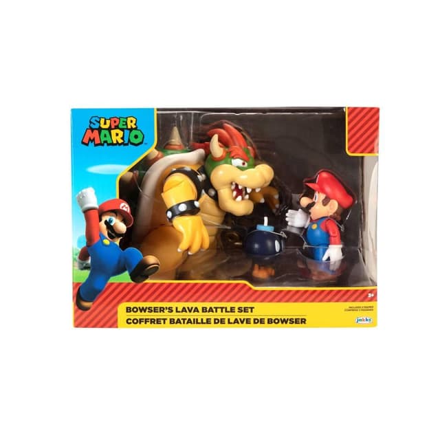 Nintendo Mario vs. Bowser Diorama Set (Wave 1)