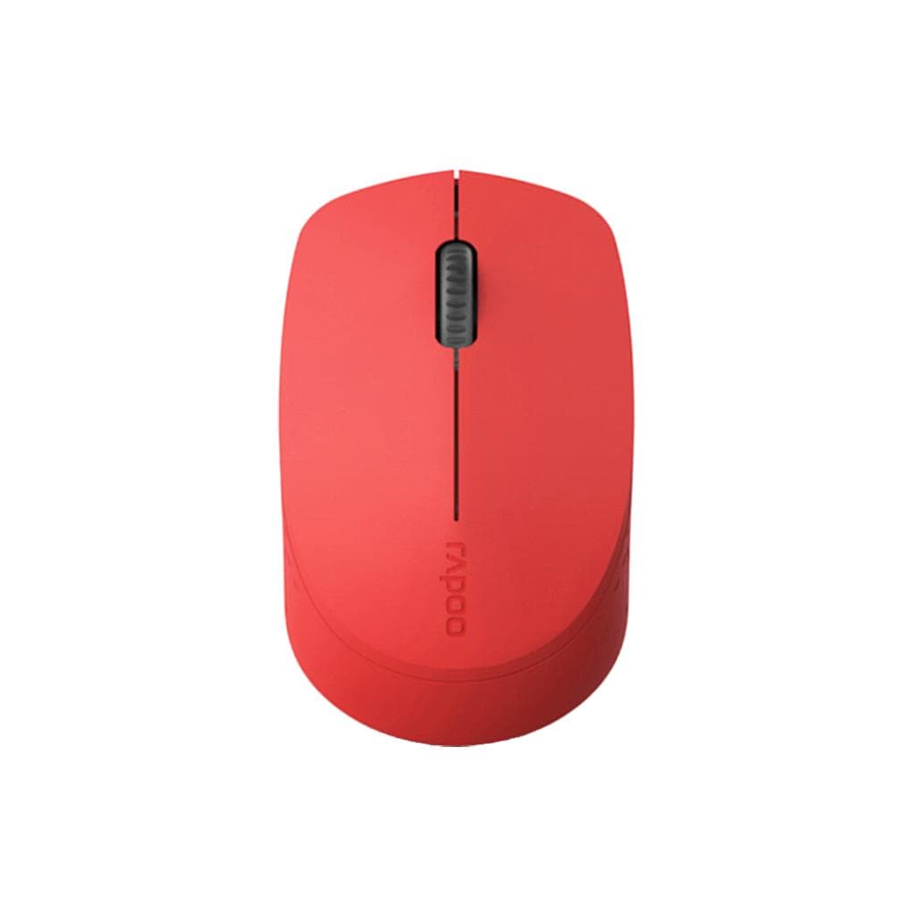 RAPOO M100 Silent Wireless Mouse Red - 1