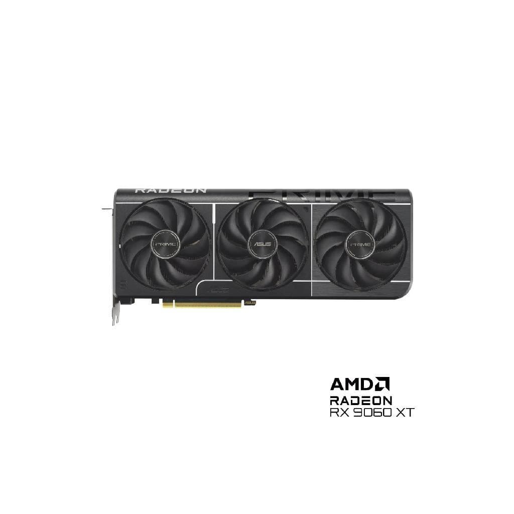 ASUS Prime Radeon™ RX 9060 XT OC Edition 16GB GDDR6 (PCIe 5.0) - 1