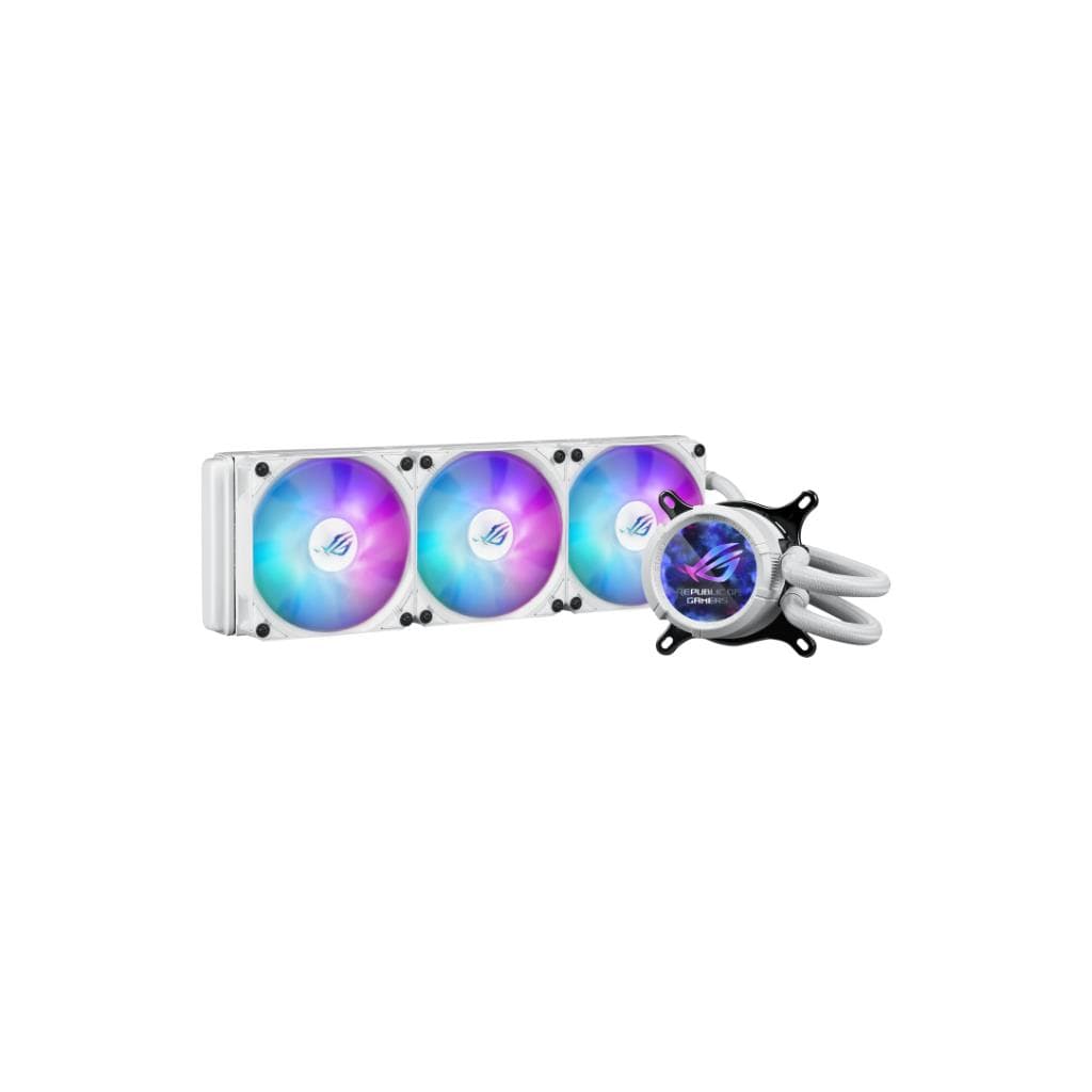 ASUS ROG STRIX LC III 360 ARGB LCD White Edition AIO Cooler - 1