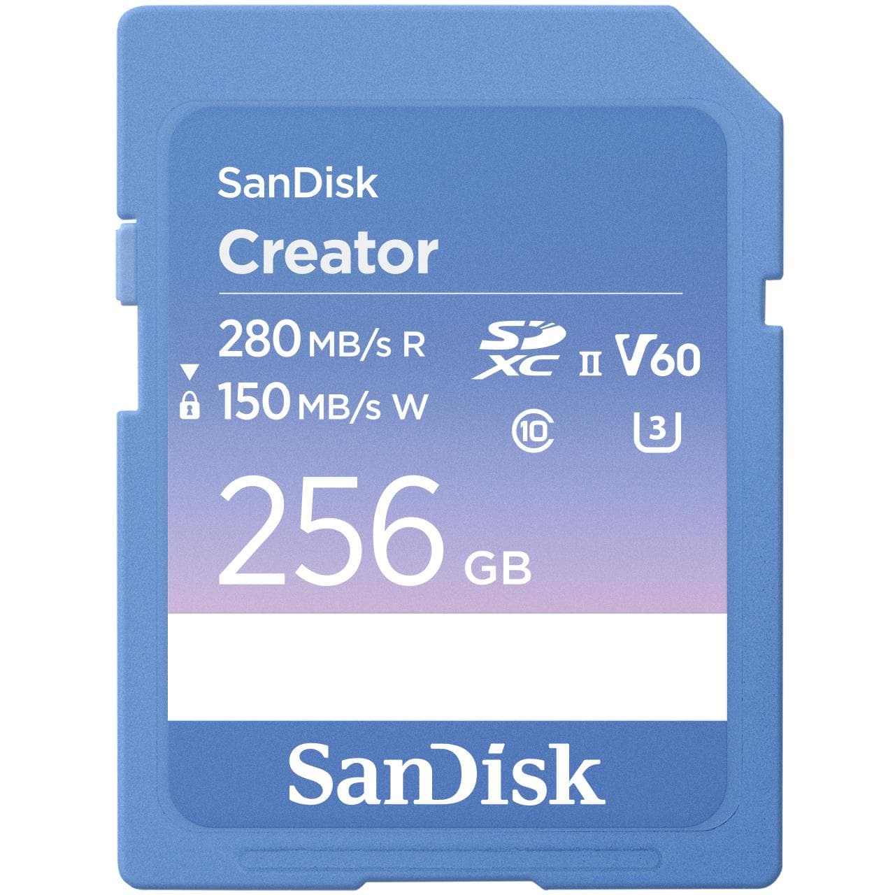 SanDisk Creator SD UHS-II 256GB (SDSDXEP-256G-GNCIS) - 1