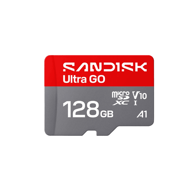 SanDisk Micro Ultra Go microSD UHS-I 128GB MicroSD Speed 190